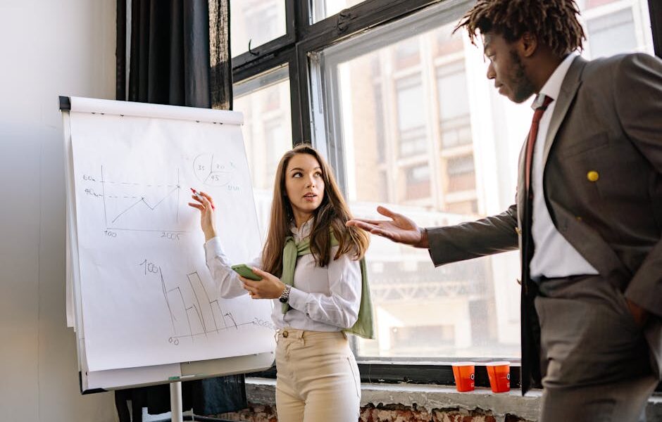 Darmowe zdjęcie z galerii z afroamerykanin, analiza, biuro - Fot. Yan Krukau